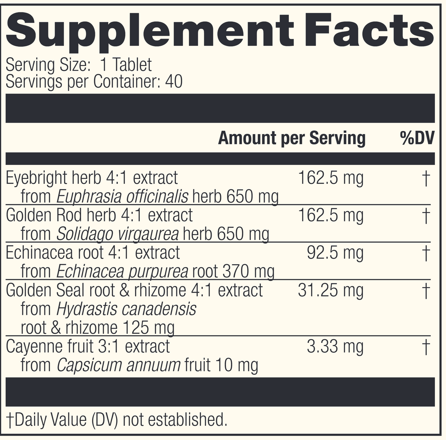 Sinus Forte 60 count