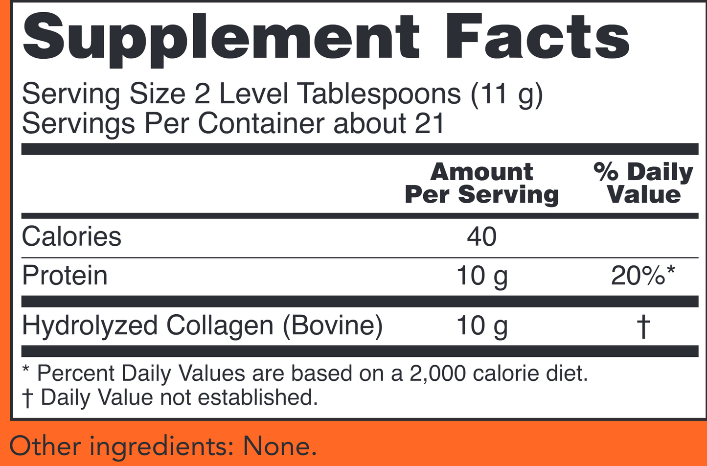 Collagen Peptide Powder