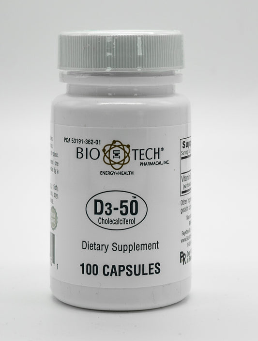 D3-50 Cholecalciferol 50,000IU