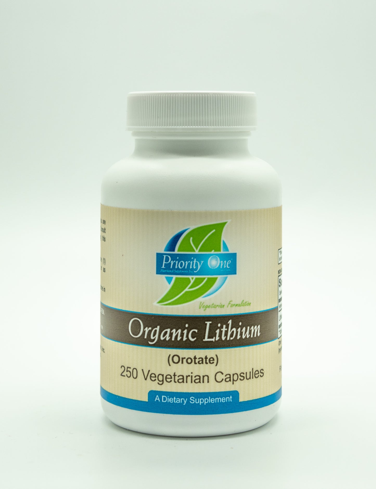 Organic Lithium  5mg 250 Count (Orotate)